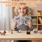 100PCS Paper Cats Origami, Paper Cats, Origami Cats DIY Origami Paper Craft Kit with 50 Sheets to Fold Cute Cat and Dog Figures, Perfect for Desk Decoration, Home Ornament, and Gift for Animal Lovers